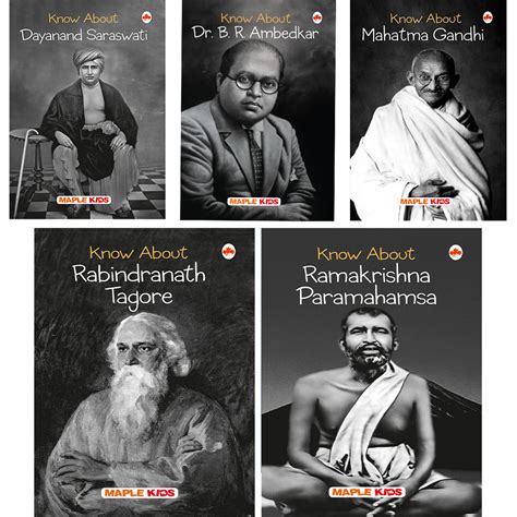 Social Reformers of India (Set of 5 Books) - Rabindranath Tagore, Daya ...