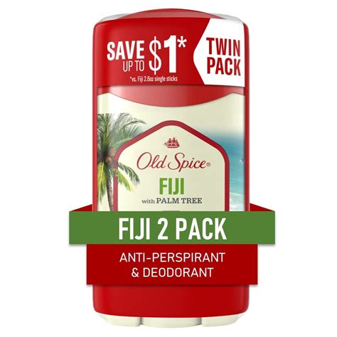 Old Spice Fresh Collection Invisible Solid Fiji Scent Men's Anti ...