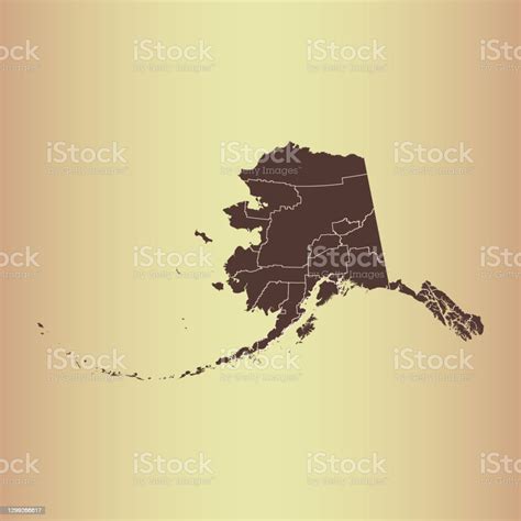 Map Of Alaska Stock Illustration - Download Image Now - Abstract, Alaska - US State, Backgrounds ...