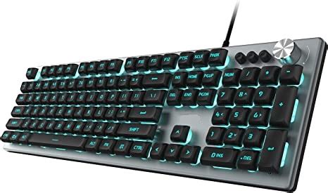 Gaming Keyboard, Wired RGB Rainbow Backlit Keyboard – The Petechial