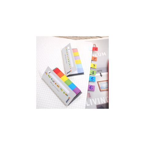 STICK'N PAPER INDEX 6 COLOURS - RAINBOW