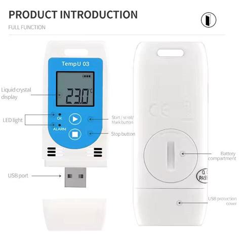 Tzone Tempu03 Temperature and Humidity Data Logger – Uniglobal Business