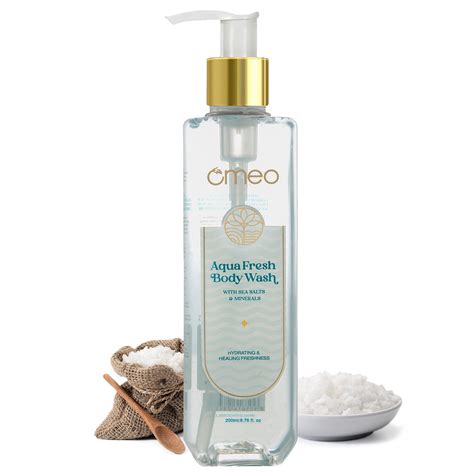 Buy Omeo Aqua Fresh Body Wash (200ml) Online in India