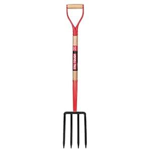 Truper 30293 Tru Tough Spading Fork, 4-Tine, D-Handle, 30-Inch : Amazon ...