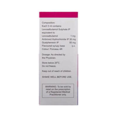Zerotuss Xp Bottle Of 100ml Syrup: Uses, Side Effects, Price & Dosage ...