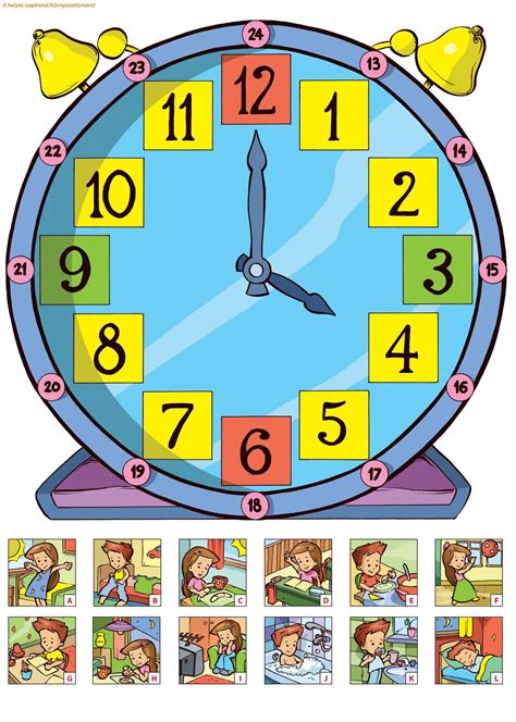 ¿Hacemos un reloj visual? Mírame y aprenderás en Facebook Preschool ...