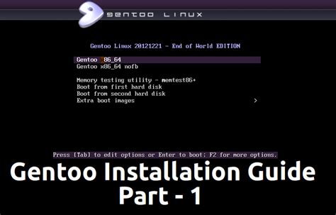 Image result for Gentoo Tutorial