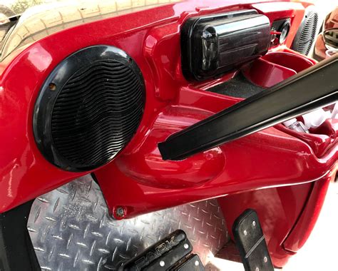 Golf Cart Speaker - Blue Tooth, Waterproof and No Installation