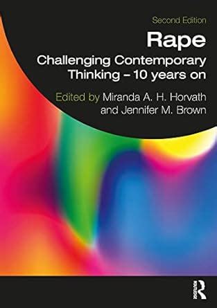 Rape: Challenging Contemporary Thinking – 10 Years On eBook : Horvath ...
