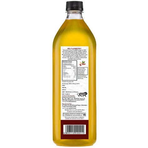 Cold Pressed Groundnut Oil – FreshMill Oils