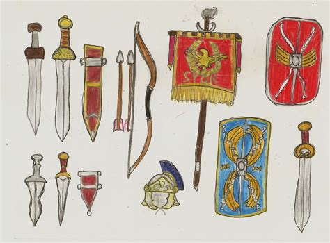 Weapons Ancient Rome Roman Weapons: Sharp Blades To Conquer The