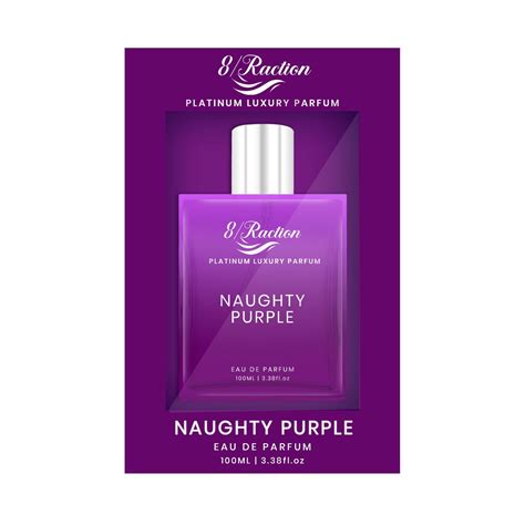 Buy 8Raction naughty purple Platinum Luxury Eau De Parfum 100ml (for ...