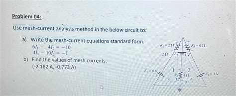 Image result for Mesh Current Analysis Method