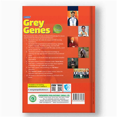 Candid Grey Genes Series for classes 1-8
