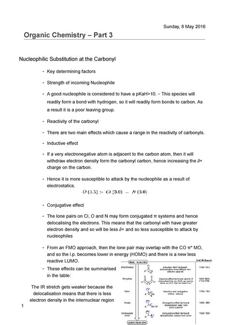 Natural Sciences - Chemistry - Organics - Part 3 - Organic Chemistry ...