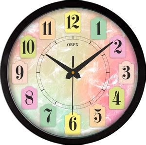 OREX Analog 30.5 cm X 30.5 cm Wall Clock Price in India - Buy OREX ...