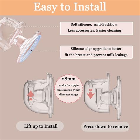 Buy Wearable Breast Pump Accessories, Hands Free Breast Pump Milk ...