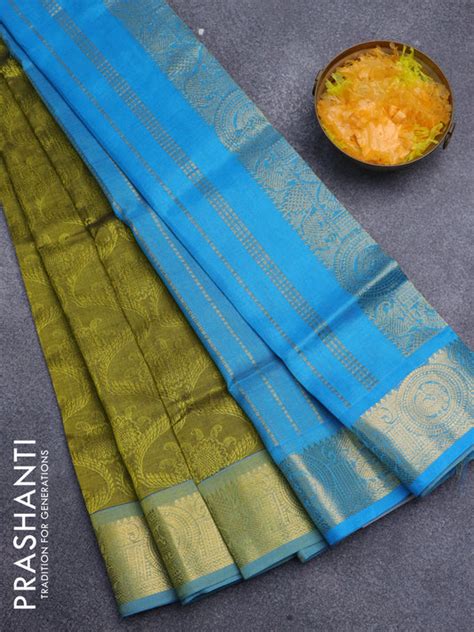 Jacquard Self Design by Prashanti Sarees