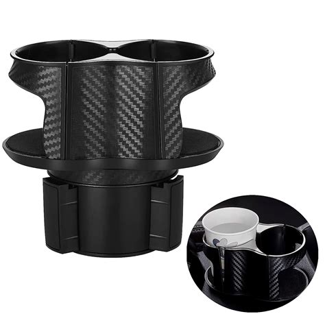 Car Cup Holder Expander Organizer, Adjustable Base, 2-in-1 Design for ...