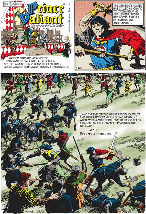 Old-fashioned Comics: Hal Foster's Prince Valiant Sunday Strips 2013 ...