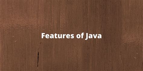 Image result for Features of Java