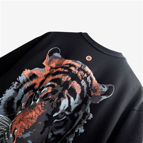 TIGER T- SHIRT - Premium Oversized T-Shirt For Men – BLUORNG