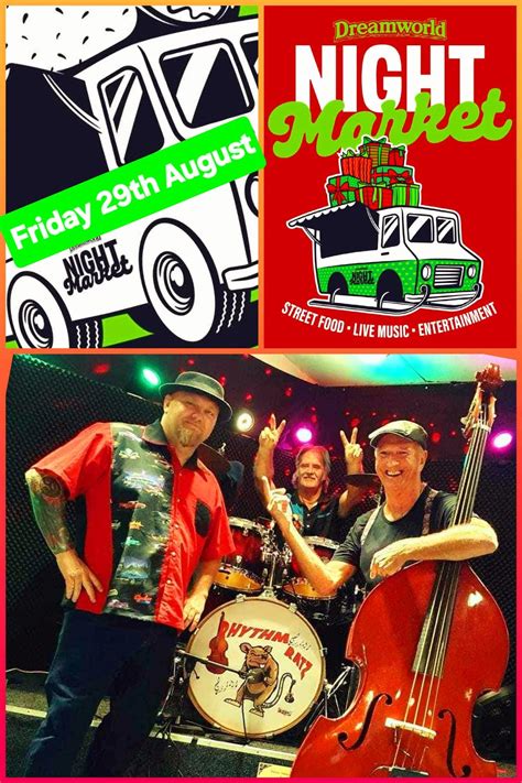 Rhythm Ratz at Dreamworld Night Market, Dreamworld Night Market, Upper ...