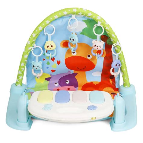 Shooting Star Baby Play Mat Gym Fitness Rack 6M Multicolour