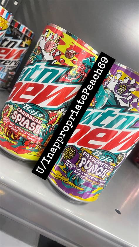 New summer Baja blast cans coming this summer. Caribbean splash (Guava ...