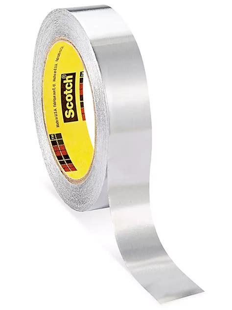 3M 433 Aluminum Foil Tape - 1" x 60 yds S-16244 - ULINE