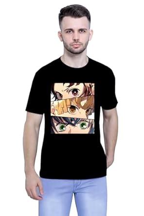 Buy aallookart Anime T Shirt for Men and Women Regular Fit Demon Slayer ...