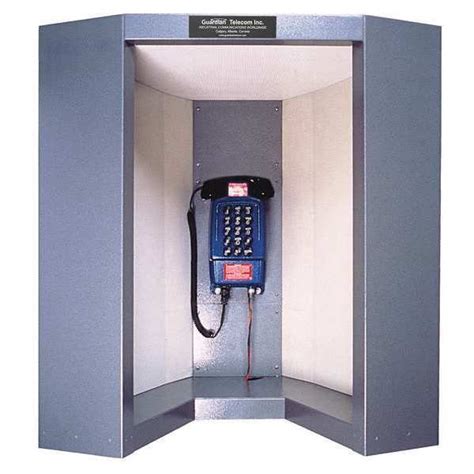 Guardian Telecom Acoustic Booth, Gray, Galvanizd Liner, 24dB P9010 | Zoro