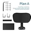 ECOSI Chair Headrest for Ergonomic High Swivel Executive Chair