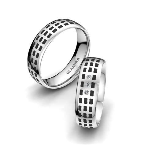 Order Wedding Ring Gorgeous Image 6 mm in 0.03 Carat 14ct White Gold ...