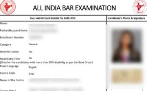 AIBE 19 Admit Card 2024 Out: Download Hall Ticket ...