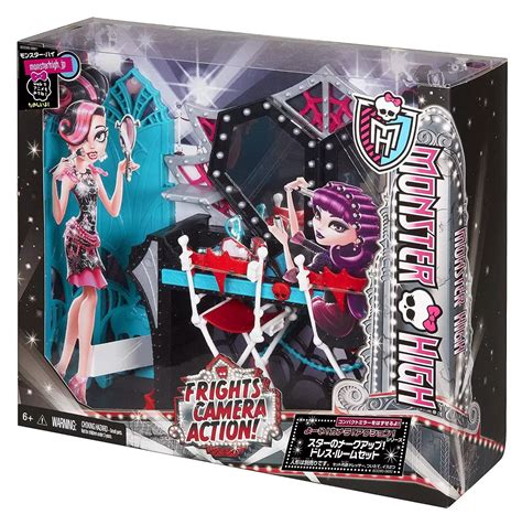 Monster High Generation 1 Frights Camera Action Dressing Room Playset