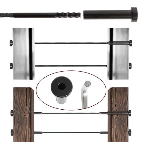 Riyhch Stainless Steel Cable Railing Hardware, 20 Pcs India | Ubuy