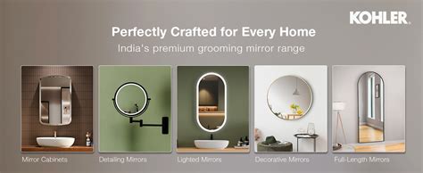 KOHLER ModernLife™ Rectangle Lighted Mirror for Bathroom | Wall-Mounted ...