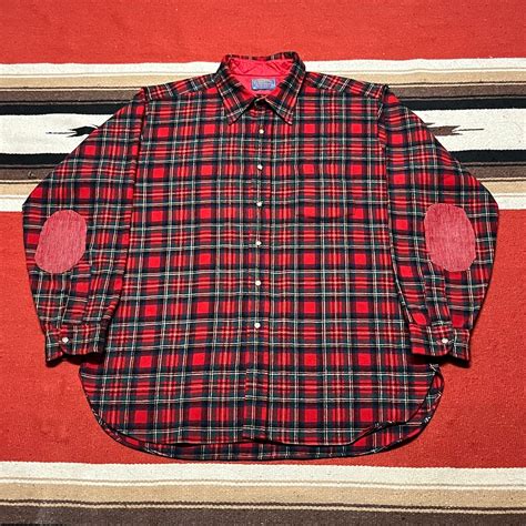 70s Pendleton Wool Shirt USA MADE size XL | DESERTSNOW