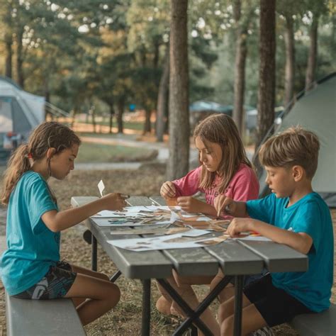 Kids Camping Crafts 的图像结果