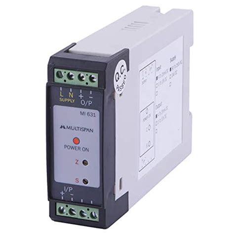 Multispan MI-631 Single Output Din Rail Mounting Process Indicator ...