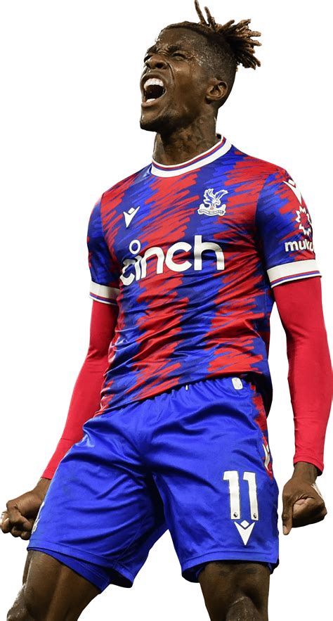 Wilfried Zaha Crystal Palace football render - FootyRenders
