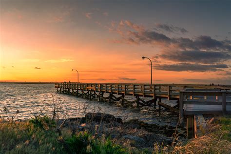 there are fishing piers at Jones beach field 10 . It’s located on the ...