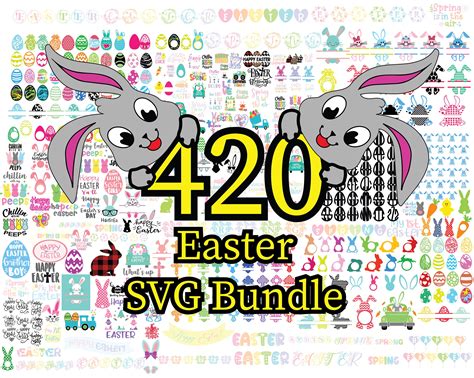 420 Easter SVG Mega Bundle Easter SVG Spring SVG Bunny - Etsy Canada