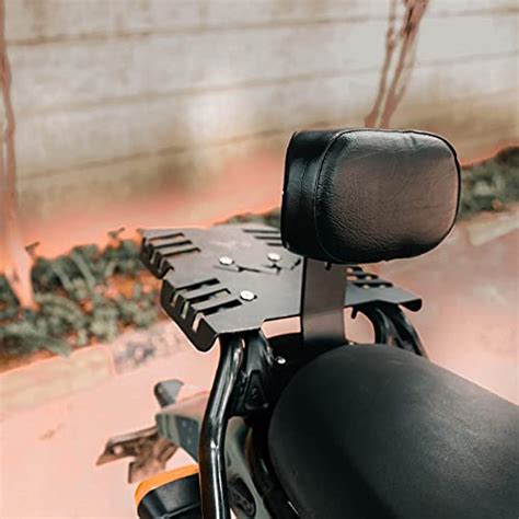 Back Rest Cushion Support Pillion Backrest for Royal Enfield Himalayan ...