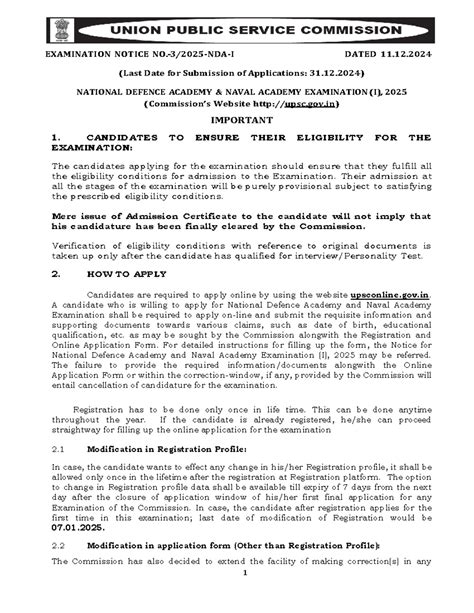 Notific NDA NA I 2025 Engl 11122024 - EXAMINATION NOTICE NO. 3/2025-NDA ...