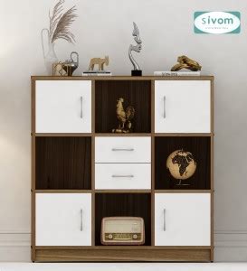 SIVOM Settle Multipurpose Storage Unit/ Engineered Wood Free Standing ...