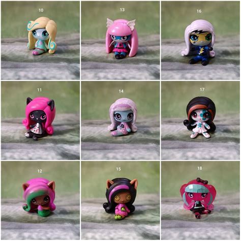 Monster High Minis/ Vinyl Figures/ Collectibles/ Rare/choose One!! - Etsy