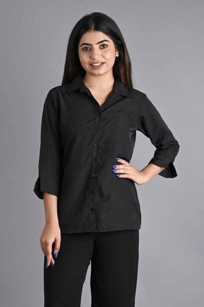 Black Shirts For Women - Buy Black Shirts For Women online at Best ...