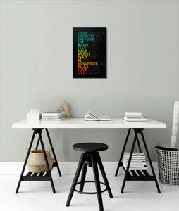 Think Positively, Motivational, Inspirational, Posters (Without Frame ...